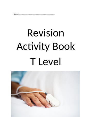 T Level Paper A  revision Health