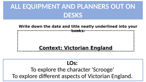 Context of A Christmas Carol/Scrooge analysis