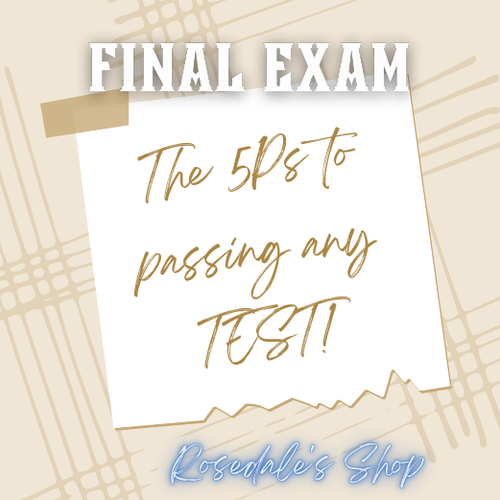 The Five Tips to Passing Any Test | Learn How To Pass with Top Grades | Exam Prep Tips To Follow