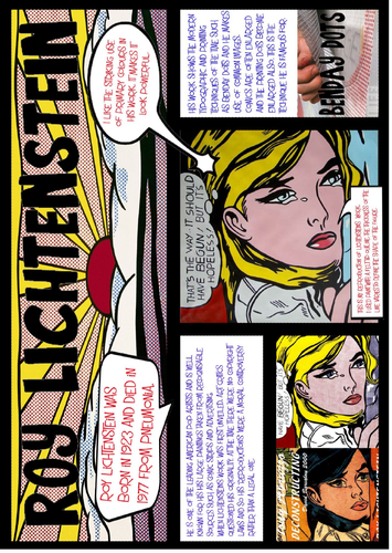 Cover Lesson Art Pop Lichtenstein