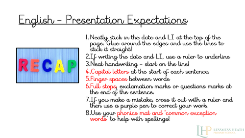 KS1 Non-Chronological Report Unit