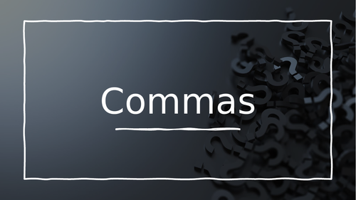 Commas - The Very Hungry Caterpillar