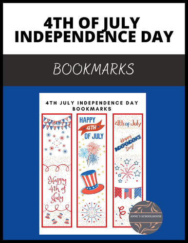 4th of July/Independence Day of USA)  - Bookmarks