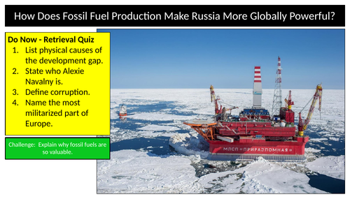 Russia Fossil Fuels