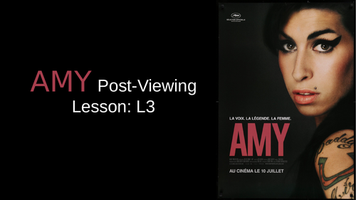 Amy Resource Pack A Level Film Studies