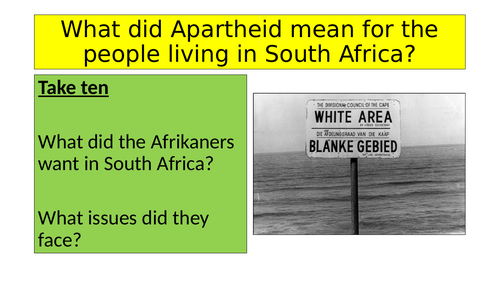What is Apartheid?