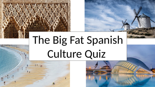 The Big Fat Spanish Culture Quiz