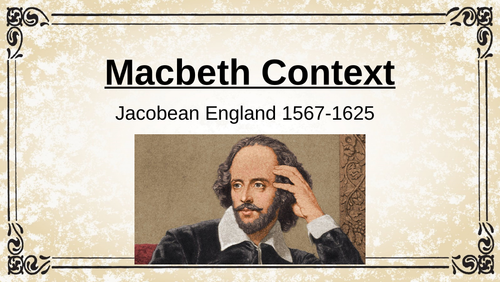 Macbeth Context