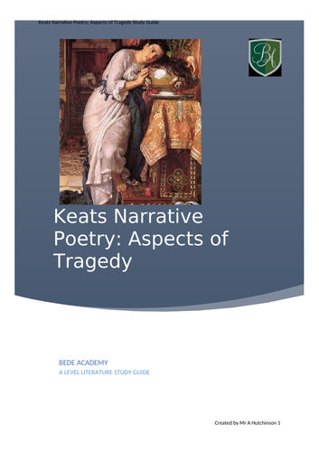 Keats- Aspects of Tragedy Booklet