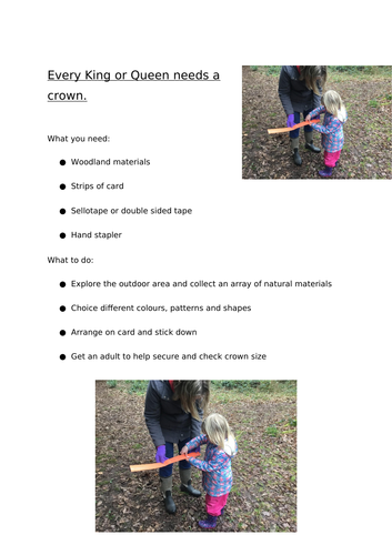 Forest School Activity Cards