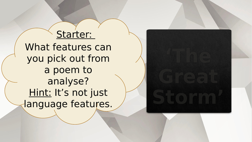 The Great Storm- Unseen Poetry