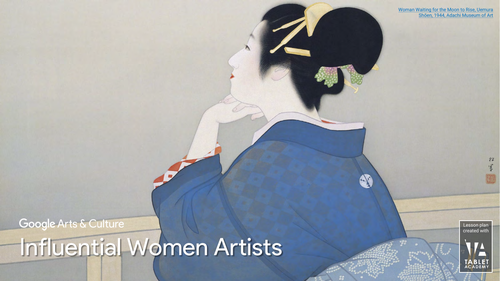 Influential Women Artists #googlearts