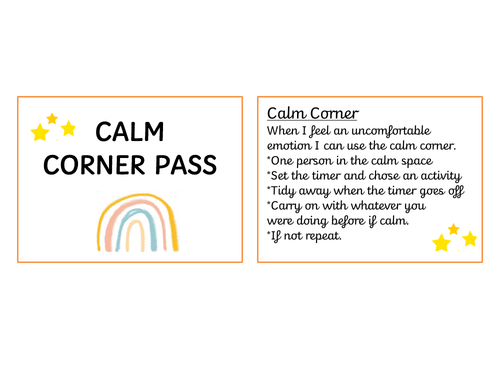 Calm Corner Pass