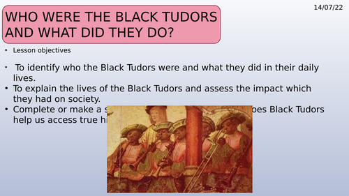 What did Black Tudors do?