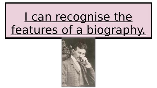 Biographies Writing Process