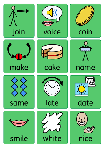 RWI Set 3 Green Words With Pictures
