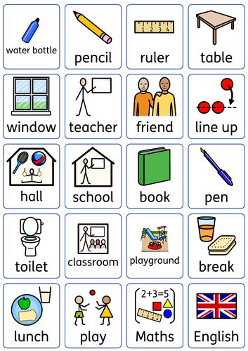 New starter Key Vocabulary/ EAL Flash Cards