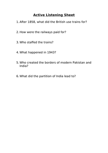 KS3 What was the British Empire Lessons