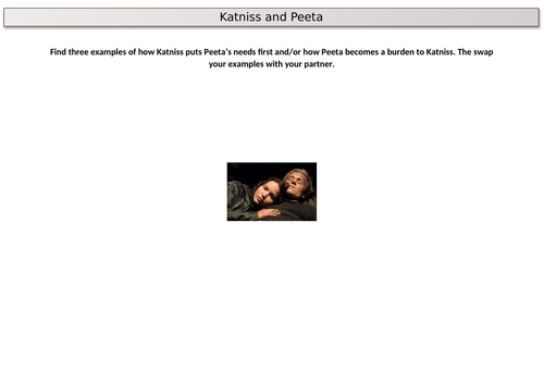 The Hunger Games Year 8 High Ability