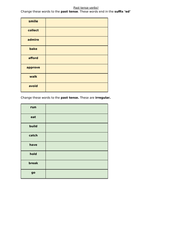 Progressive Forms Of Verbs Year 2