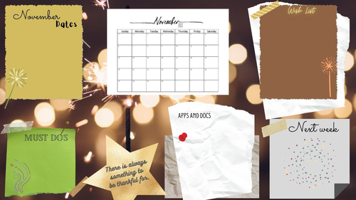 Desktop Background - November