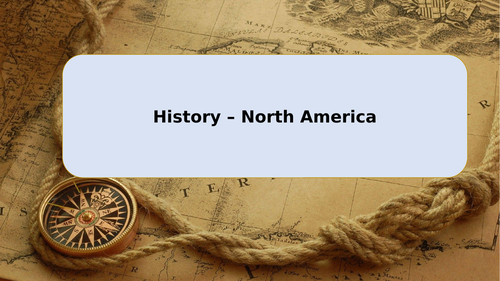 Year 6 History - North America