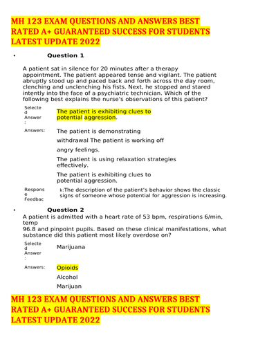 M3-123 Test Pdf