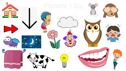 Phoneme 'I Spy'- Stage 2 Active Literacy