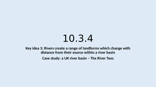 river case study geography
