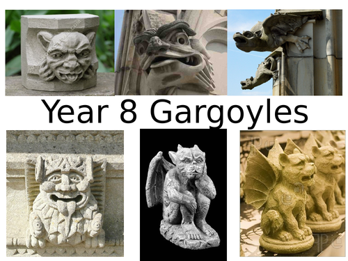 Art project based on Gargoyles