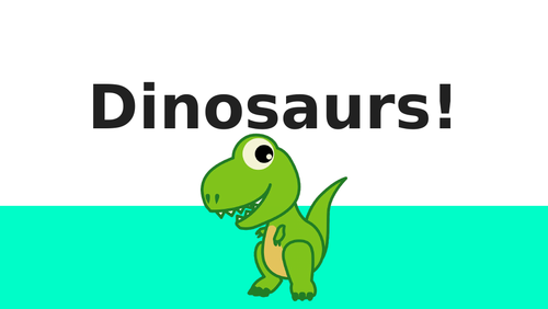 ALL ABOUT DINOSAURS |  Powerpoint