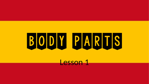 Body Parts Spanish