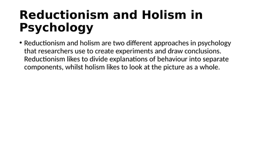 OCR Psychology Debates 3 Lessons