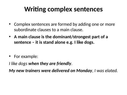 Varying Sentence Structures in Descriptive Writing