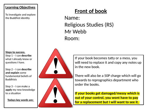 Identity and religions- KS3