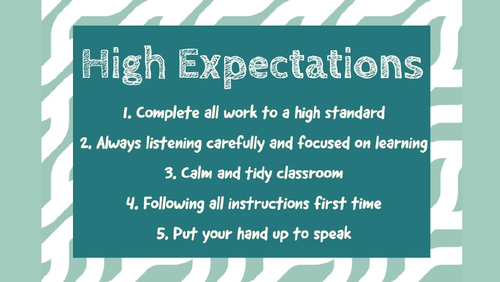 Expectations and Rules