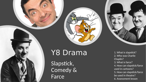 KS3 Drama - Comedy, Slapstick and Farce