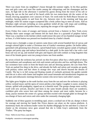 AQA English Language Paper 1: Q3 The Great Gatsby