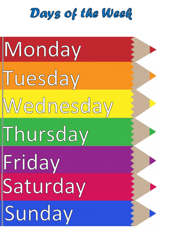 Days of the Week