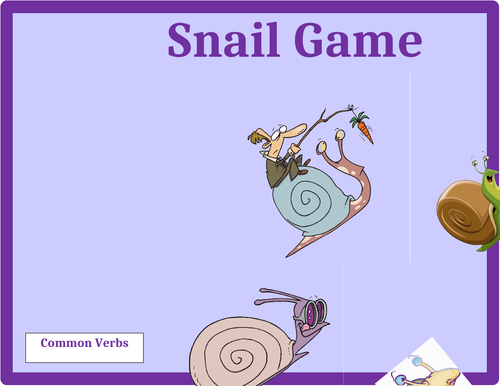 common-verbs-in-english-snail-game-teaching-resources