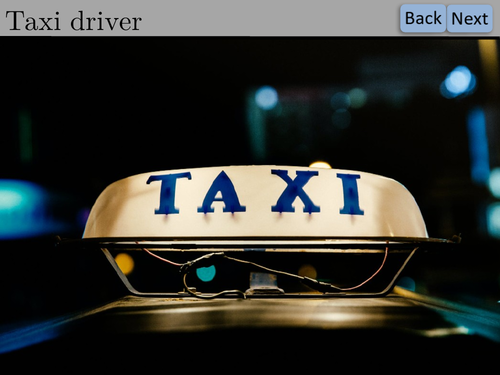 Careers - Taxi driver