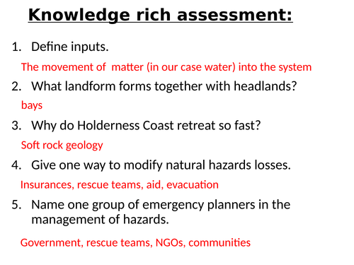 Edexcel Geography A level: 5.2abc: Drainage Basin