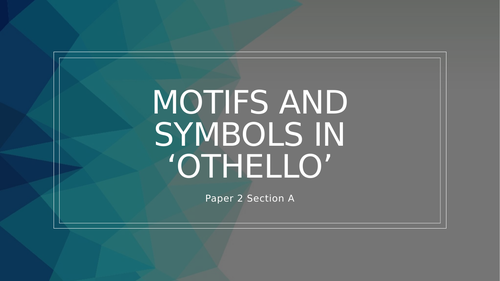 'Othello' Motifs