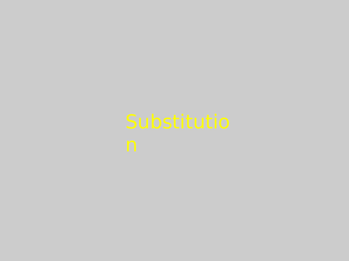Algebra - Powerpoint: Substitution Questions with Answers