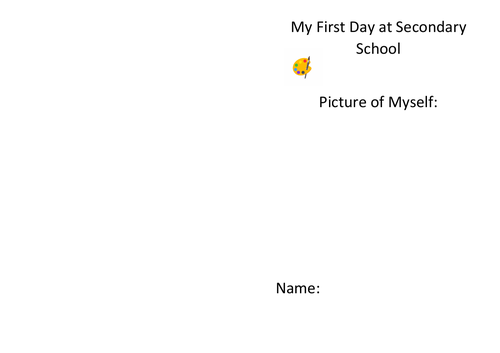 My First Day at Secondary School: Level 1