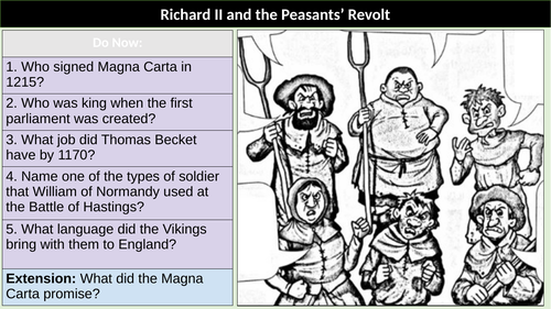 Richard II the Peasants Revolt