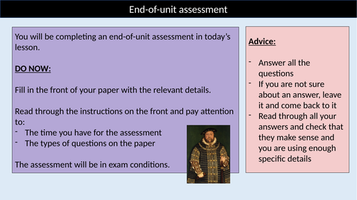 Reformation Assessment