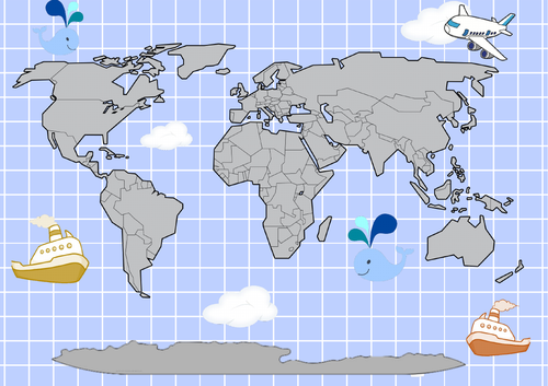 Continents and Oceans Activity