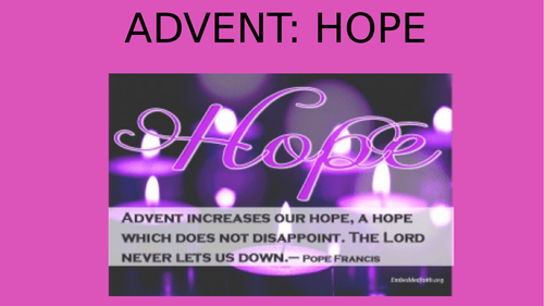 Advent: Hope