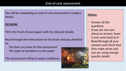 Impact of the Reformation Assessment